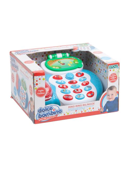 Telefono Ring Ring Dolce Bambino Bilingüe Con Sonido