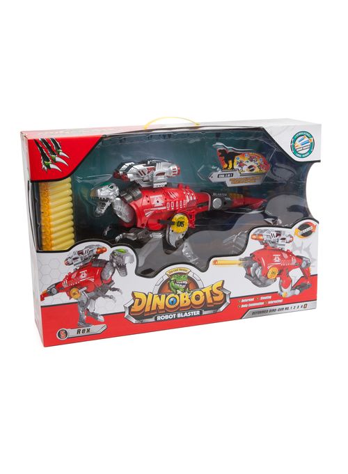 Super Rex Dinobots 2 en 1 Pistola Y Dinosaurio