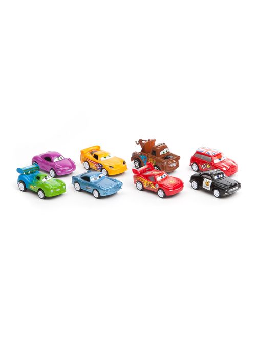 Cars Set de Autos Pull Back 8
