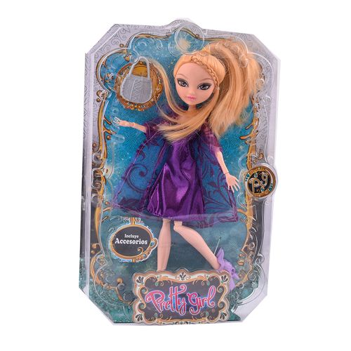 Muñecas Pretty Girls Vestido Violeta