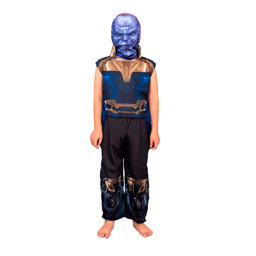 Disfraz Thanos Con Luz  Original Marvel
