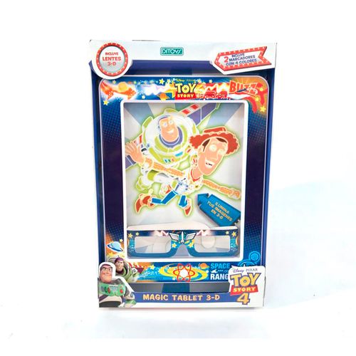 Toy Story Tablet Pizarra Mágica 3D con Luces