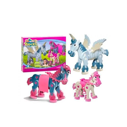 Variety Blocks Caballo y Unicornio 418 Piezas
