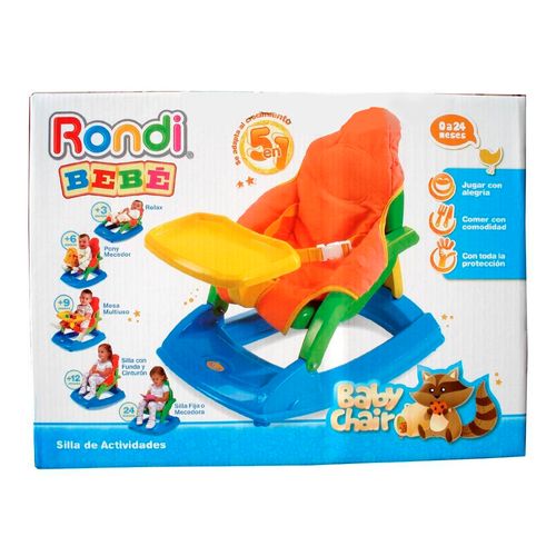Silla Mecedora Para comer Bebé Baby Chair Rondi
