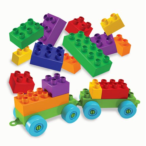 Balde Blocks Ladrillos Bloques Grandes Por 60 Piezas Blokoco