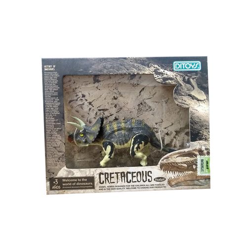 Cretaceous Dinosaurios 14 cm Triceratops