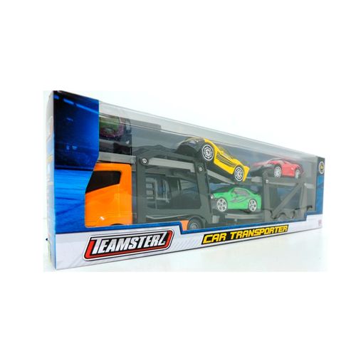 Teamsterz Camion Transporta Autos Naranja
