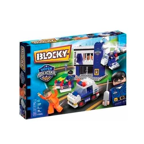 Blocky Policias Comisaria 150 Piezas