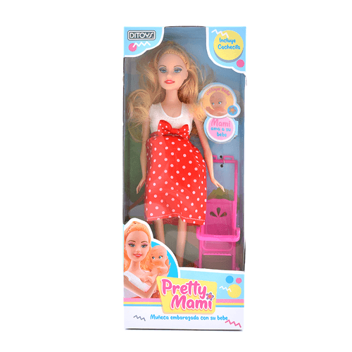 Pretty Mami Vestido Blanco y Rojo