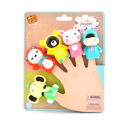 Finger Puppet Set Elefante
