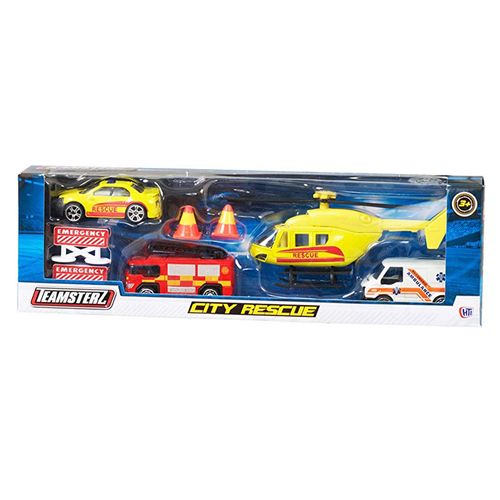 Teamsterz Equipo De rescate Amarillo