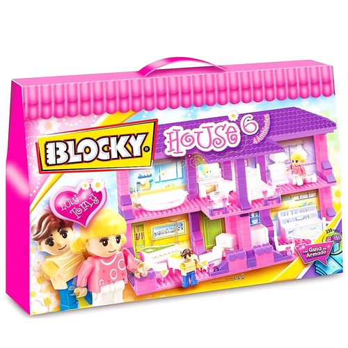 Blocky House Casa 4 Ambientes de 240 Piezas