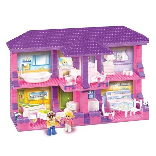 Blocky House Casa 4 Ambientes de 240 Piezas