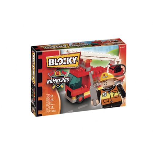 Blocky Bomberos 70 Piezas