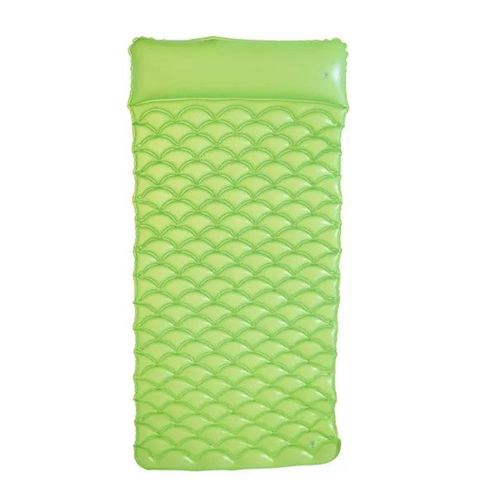 Colchoneta Inflable Verde de 2,10 Mts.