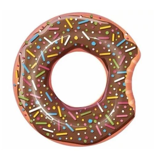 Inflable Donuts Marron de 1,00mts.