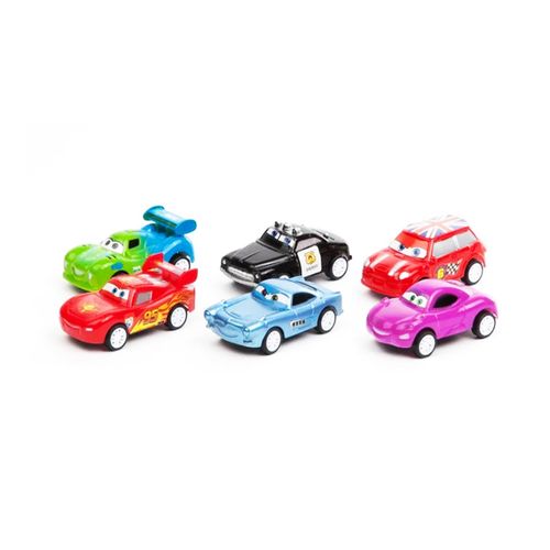Cars Pull Back X 6 Rayo McQueen