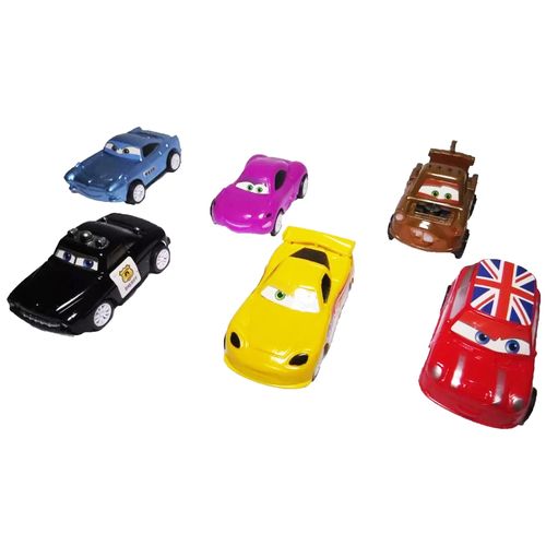 Cars Pull Back X 6 Tow Mater