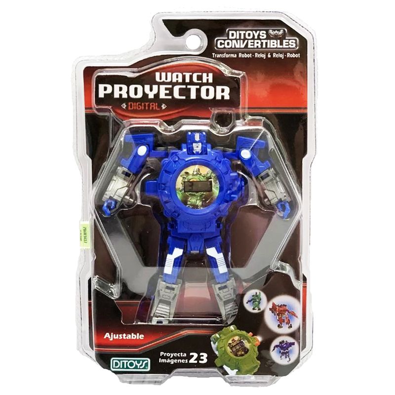 2244-Reloj-Proyector-Azul
