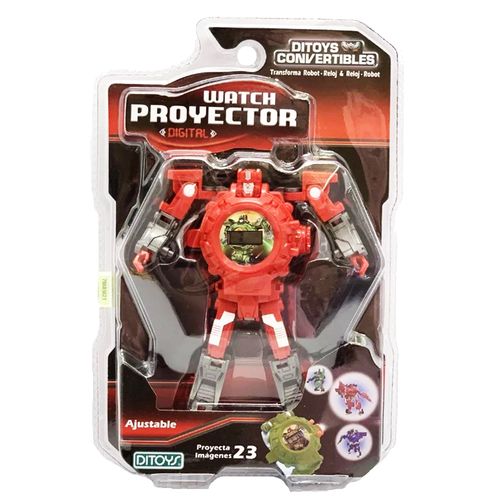 Rejor Transformable Watch Proyector Rojo