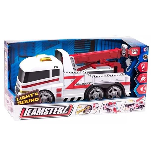 Camion Remolque Teamsterz  Con Luz Y Sonido Wabro