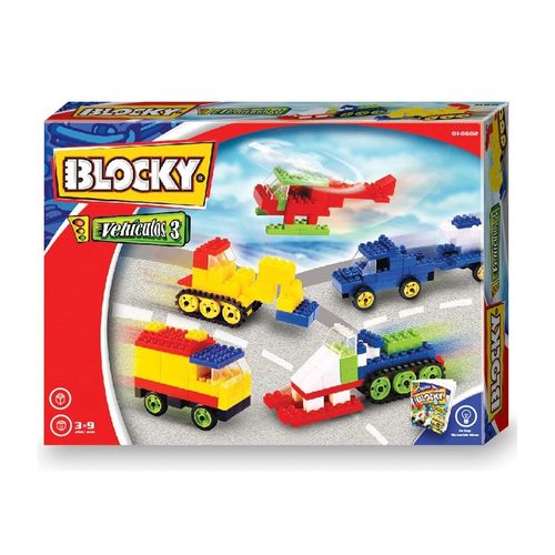 Blocky Vehiculos 140 Piezas
