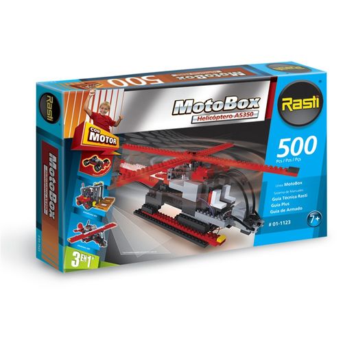 Rasti Motobox Helicoptero 500 Piezas