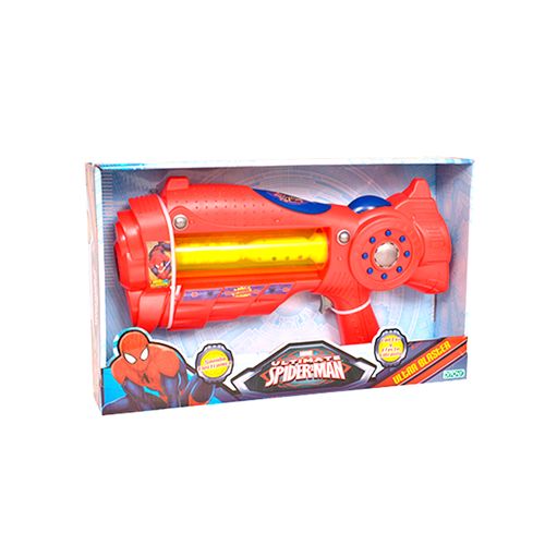 Pistola Ultra Blaster Ultimate SpidermanPistola Ultra Blaster Ultimate Spiderman con Luz y Vibración