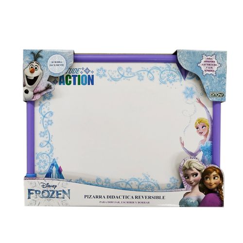 Frozen Pizarra Didactica Reversible Disney Original