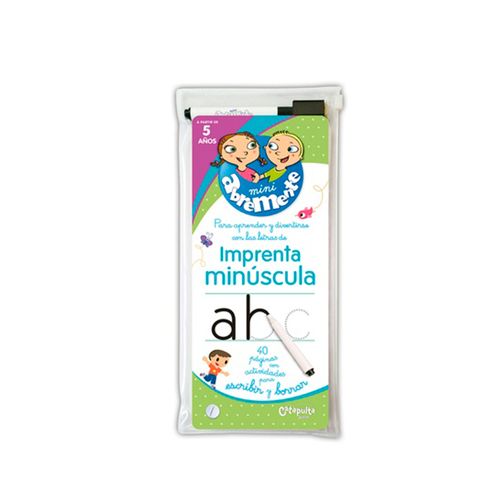 Mini Abremente Imprenta Minuscula