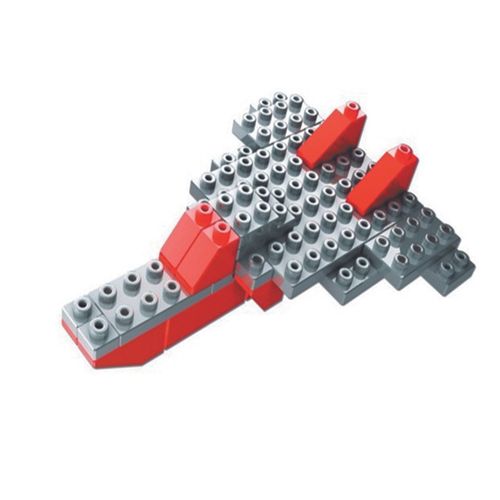 Mis Ladrillos Innova Aviones 30 piezas Rojo