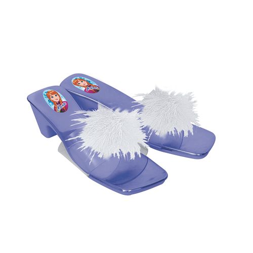 Zapatitos Frozen Disney Original Anna Con Plumas