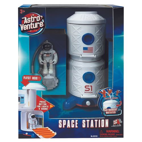 Astro Venture Estacion Espacial Con Luz Y Sonido Y Astronauta