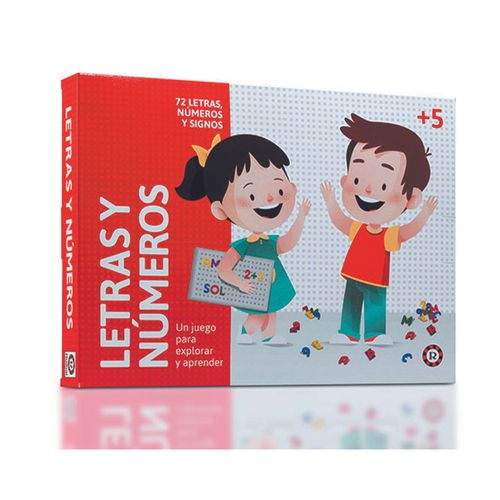 Set De Letras Y Numeros Para Explorar Y Aprender Ruibal Original