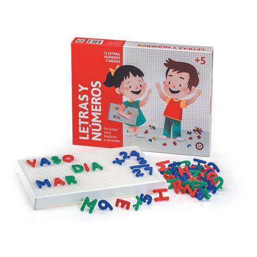 Set De Letras Y Numeros Para Explorar Y Aprender Ruibal Original