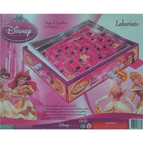 Juego de Destreza Laberinto de Disney Princess Original Ditoys