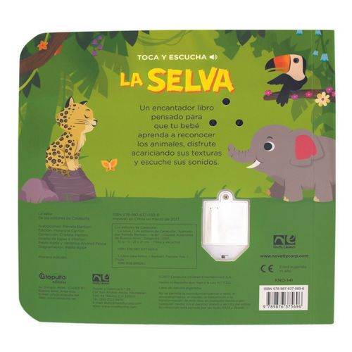 Toca y Escucha La Selva Catapulta Editores