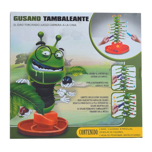 Gusano Tambaleante Juego De Habilidad Y Destreza