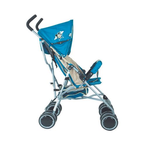 Coche Paraguitas Multiposiciones Disney Celeste/Beige Mickey