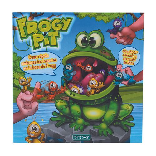Juego De Mesa Frogy Pit Original Ditoys