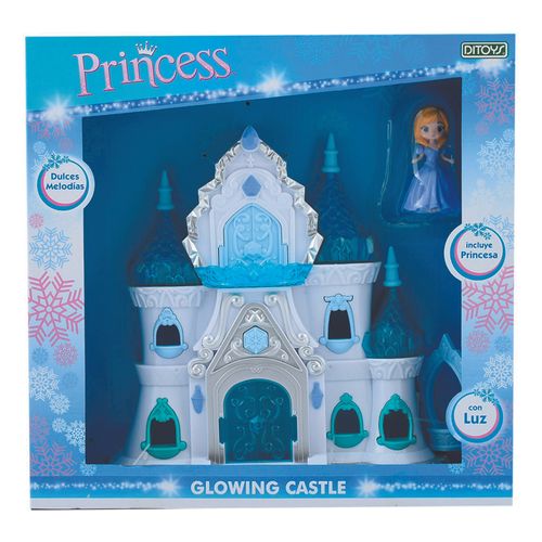 Castillo Glowing Princesas Luz Y Melodias Original Ditoys