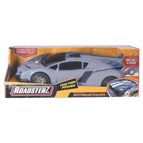 Roadsterz Auto Fricción Extreme Racers 42CM Gris