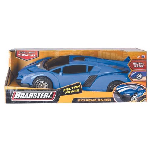 Roadsterz Auto Fricción Extreme Racers 42CM Azul