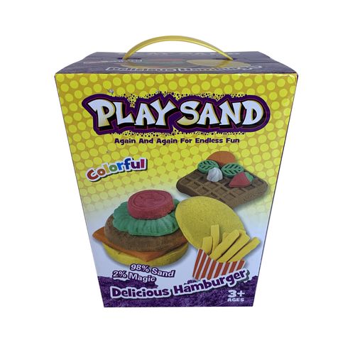 Arena Magica Play Sand Deliciosas Hamburguesas Con Accesorios