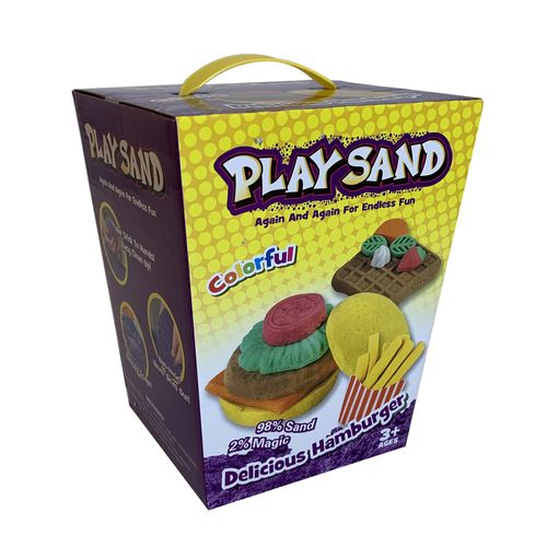 Arena Magica Play Sand Deliciosas Hamburguesas Con Accesorios