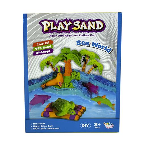 Arena Magica Play Sand Mundo Acuatico Con Accesorios