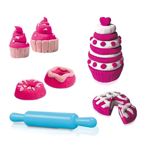 Arena Magica Play Sand Tortas Con Accesorios