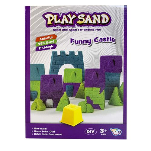 Arena Magica Play Sand Castillos Con Accesorios