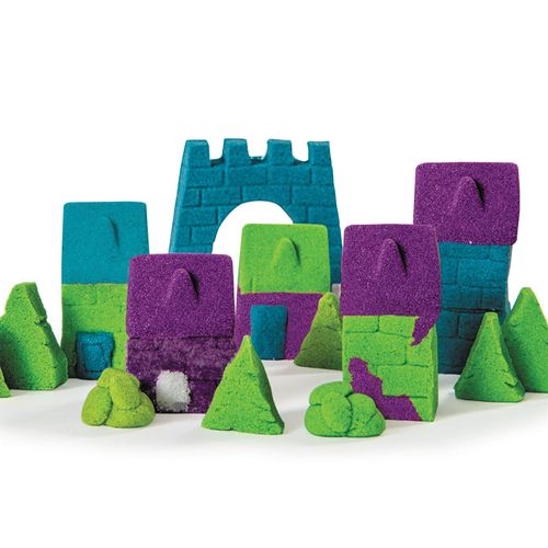 Arena Magica Play Sand Castillos Con Accesorios