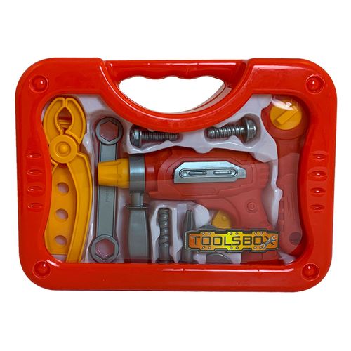 Valija De Herramientas Con Llave Criquera Accesorios